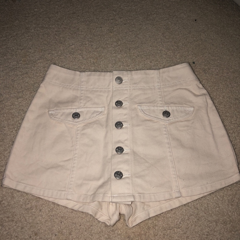 Urban outfitters button skort
